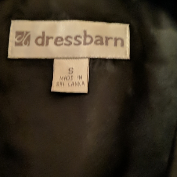 Black vintage dress shirt with cheer sleeves size - Picture 2 of 4